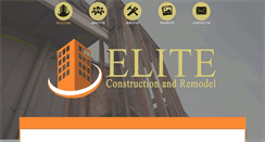 Desktop Screenshot of eliteconstructioncorp.com