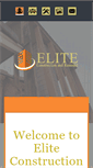 Mobile Screenshot of eliteconstructioncorp.com